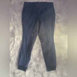 ariat size 26r blue breeches mid rise